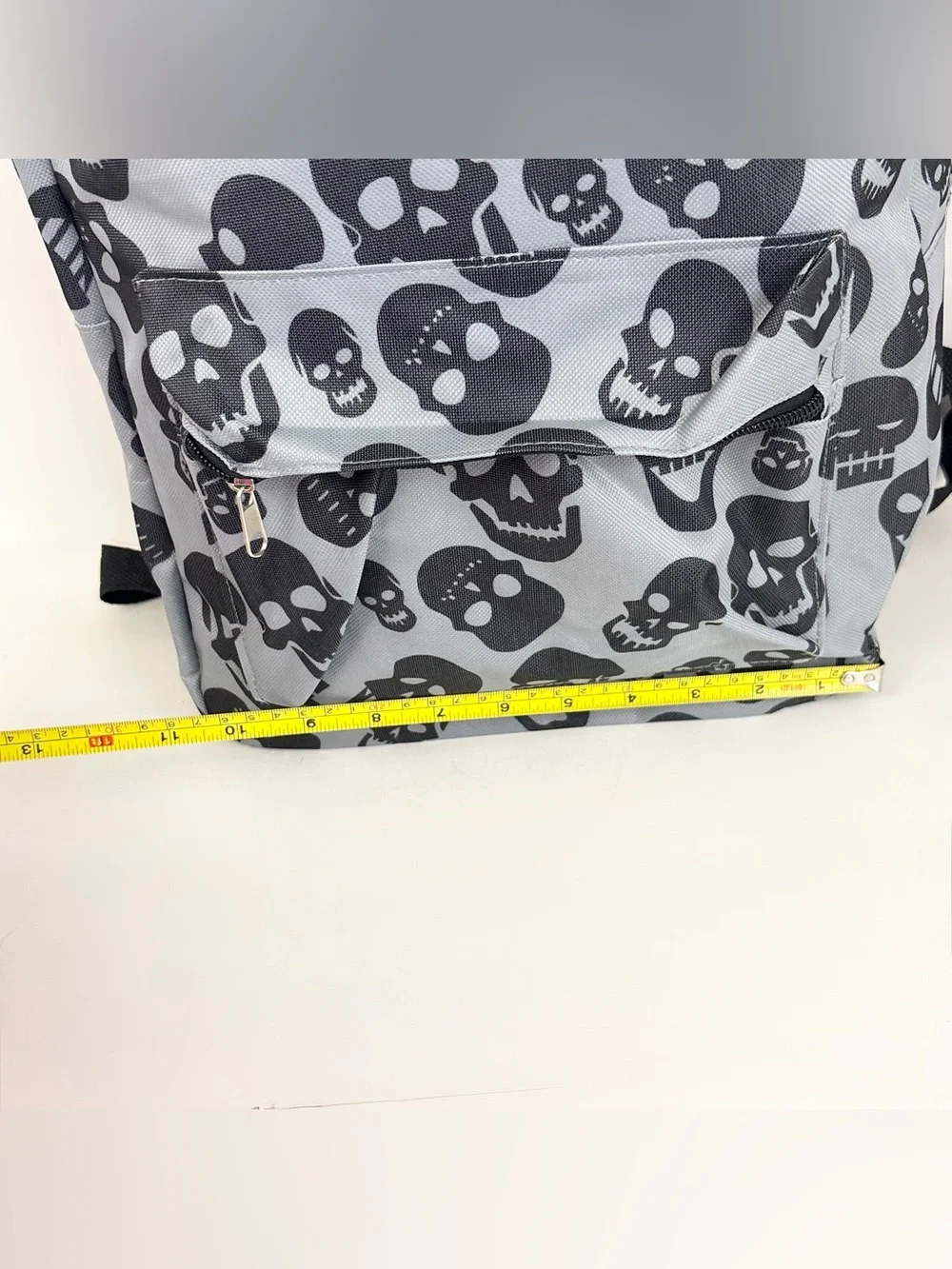 Skull & Roses 🌹💀Goth Punk Backpack New Without Tags - Picture 9 of 13